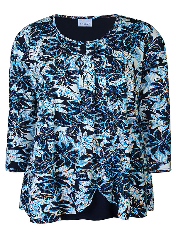 ESTHER - Plus Size Tunic fra Zhenzi