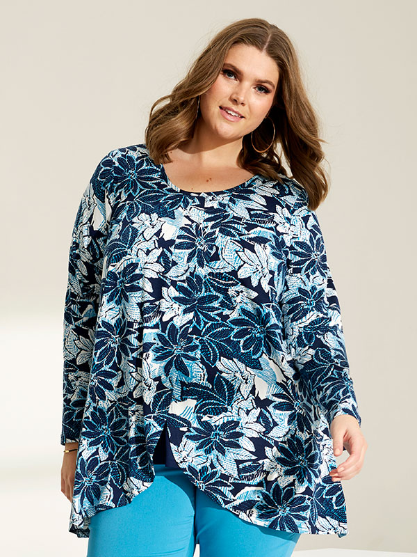 ESTHER - Plus Size Tunic fra Zhenzi