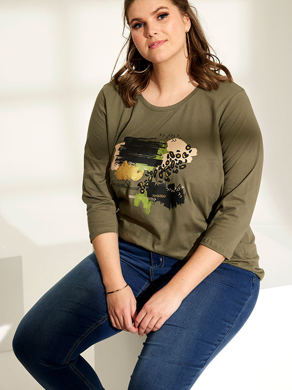 STOMP - Plus Size Farkut fra Zhenzi