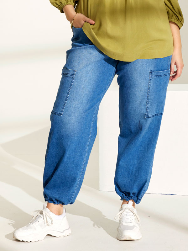 CARGO - Plus Size Housut fra Zhenzi