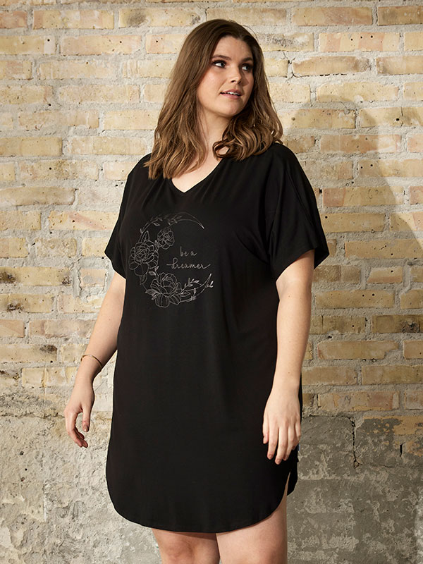COCO - Plus Size Yömekko fra Zhenzi