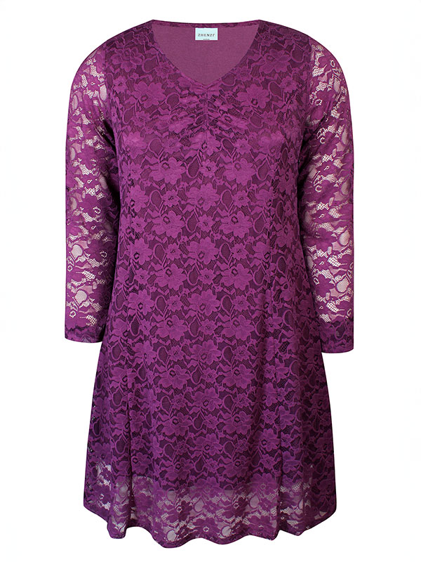 NEOLA - Plus Size Mekko fra Zhenzi