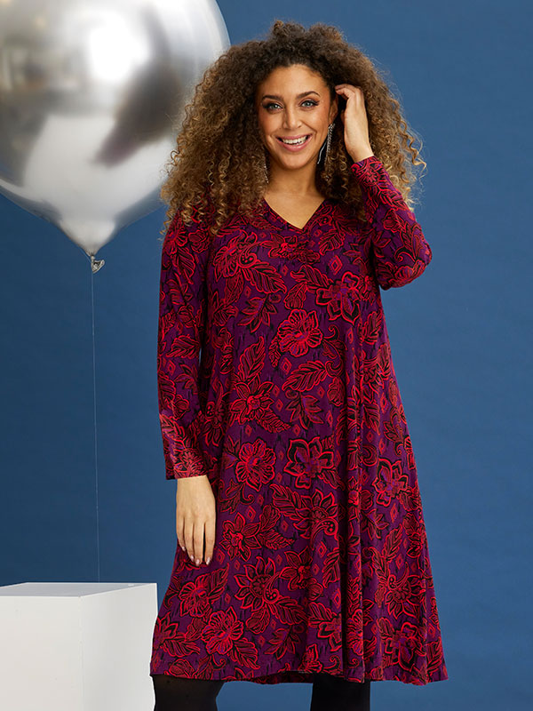DELL - Plus Size Mekko fra Zhenzi
