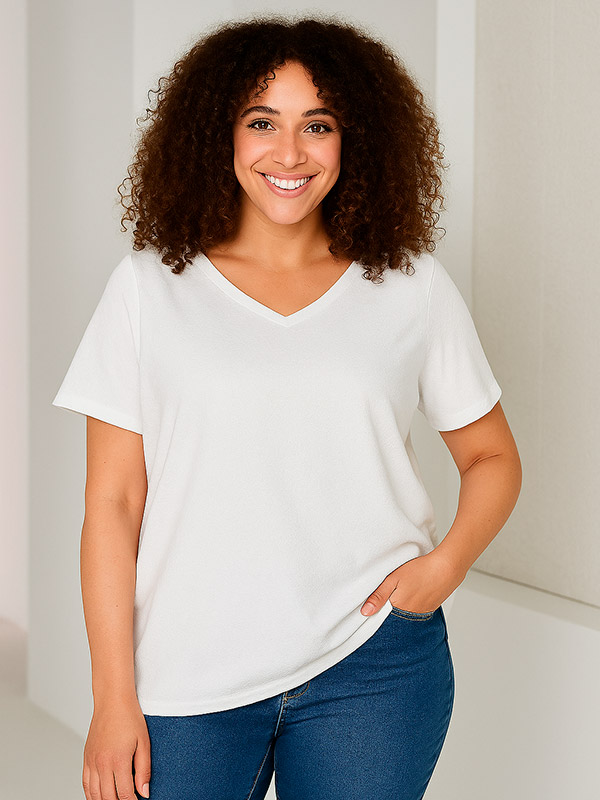 AMIN - Plus Size T-paita fra Zhenzi