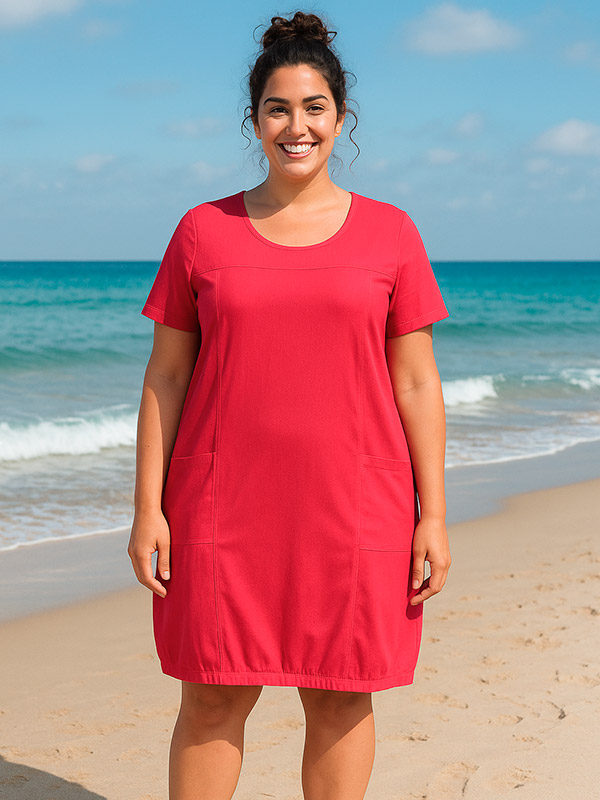 AMIN - Plus Size Mekko fra Zhenzi