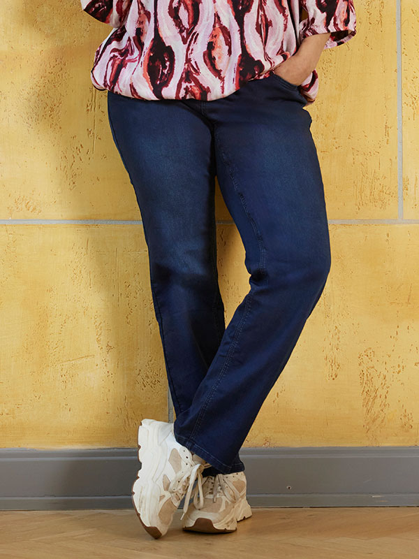 STEP - Plus Size Farkut fra Zhenzi