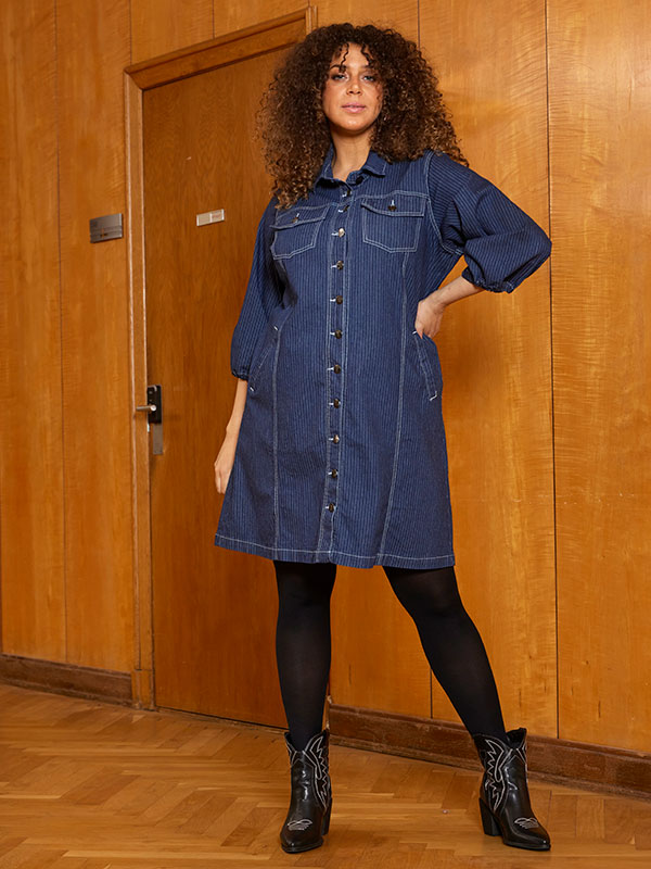 EXIE - Plus Size Mekko fra Zhenzi