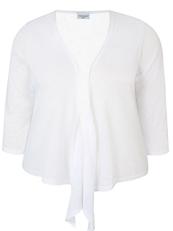 AGAR - Plus Size Neuletakki fra Zhenzi