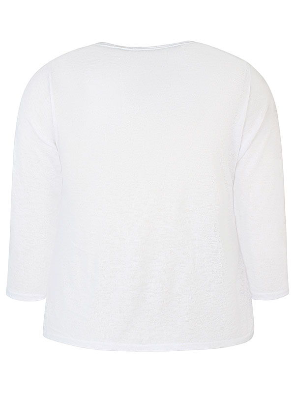 AGAR - Plus Size Neuletakki fra Zhenzi