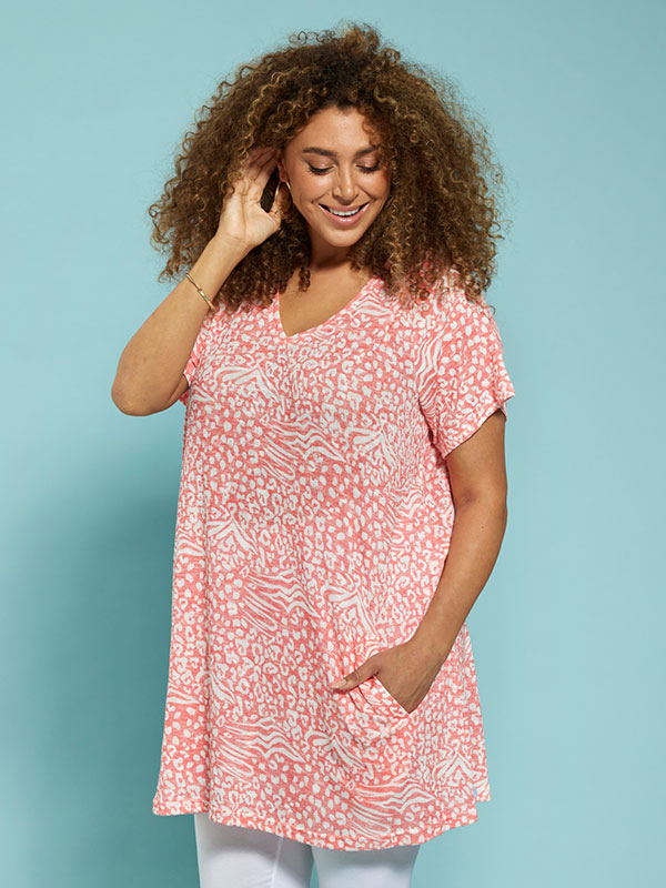 FAYA - Plus Size Tunic fra Zhenzi