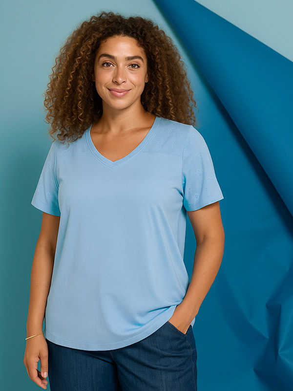 FENN - Plus Size T-paita fra Zhenzi