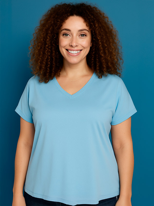 ALBERTA - Plus Size T-paita fra Zhenzi