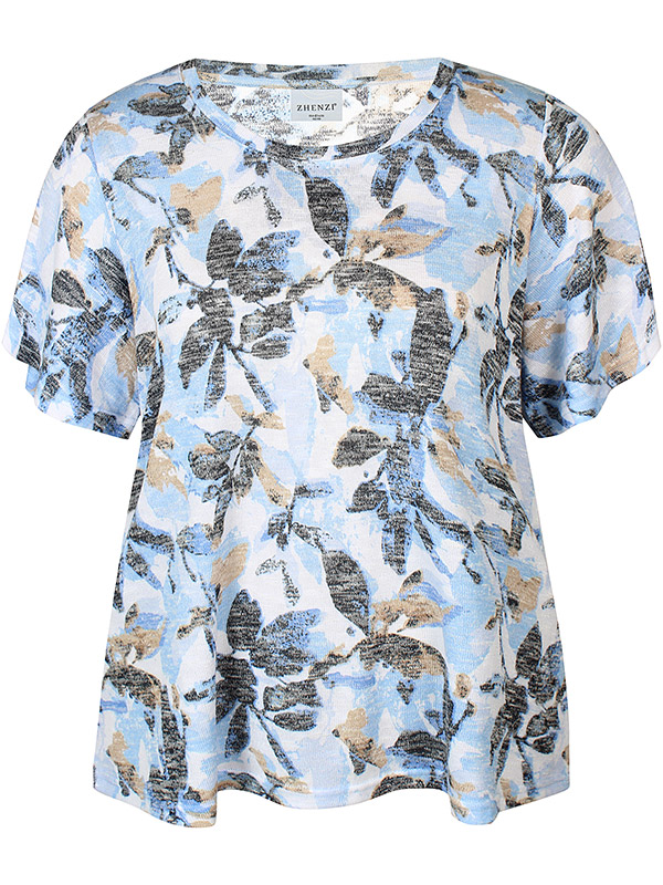 ZH-FAYA - Plus Size T-paita fra Zhenzi