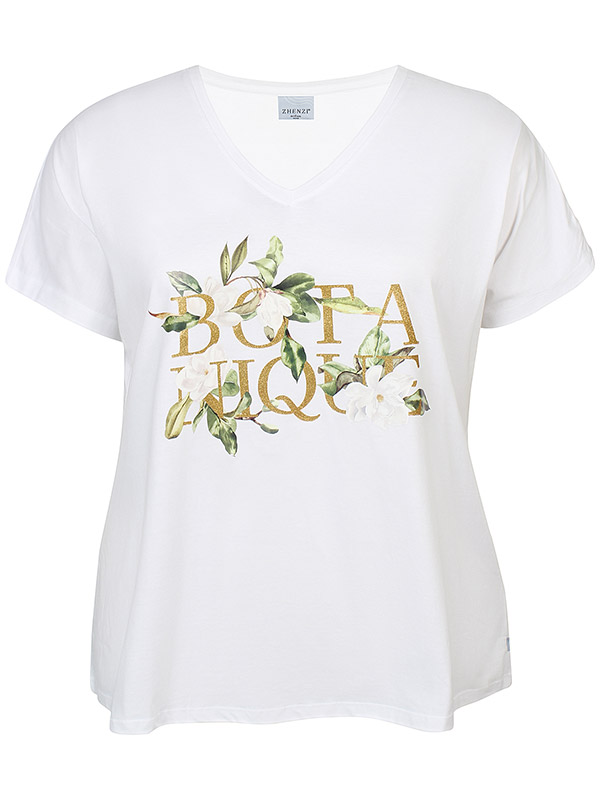 ZH-LEIA - Plus Size T-paita fra Zhenzi