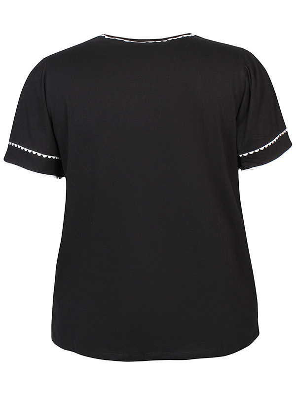 ZH-LEIA - Plus Size T-paita fra Zhenzi