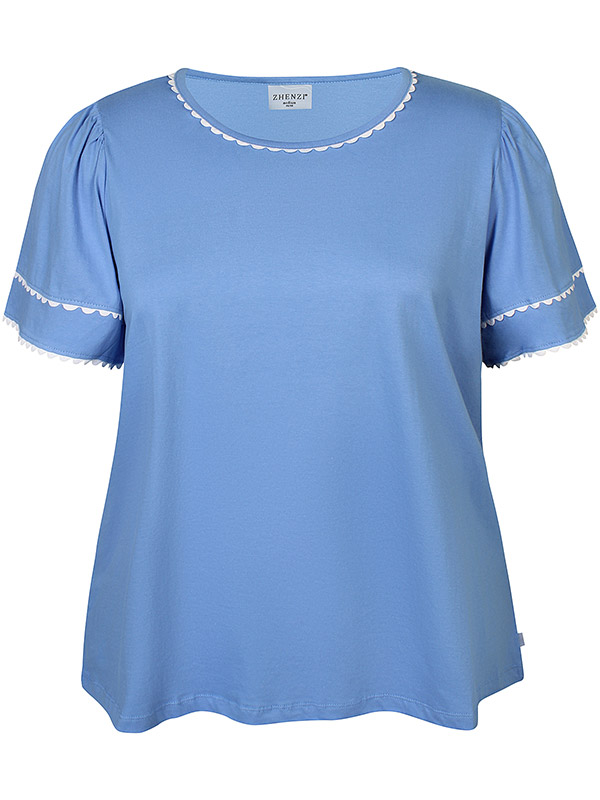 ZH-LEIA - Plus Size T-paita fra Zhenzi