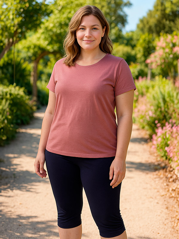 ZH-KANT - Plus Size Leggingsit fra Zhenzi