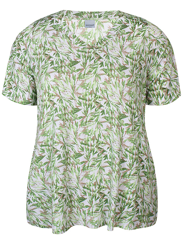 ZH-SYLVA - Plus Size T-paita fra Zhenzi