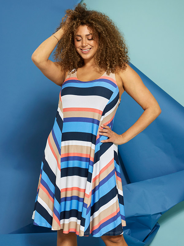 ZH-LILO - Plus Size Mekko fra Zhenzi