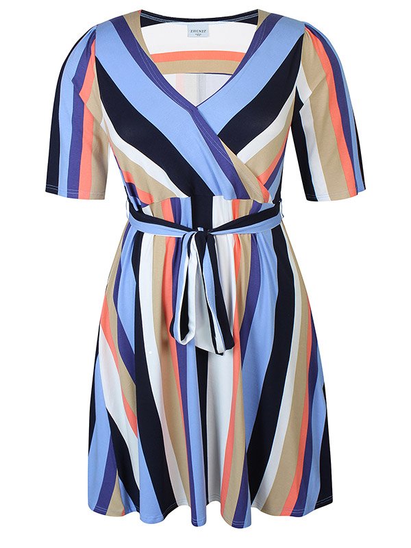 ZH-LILO - Plus Size Mekko fra Zhenzi
