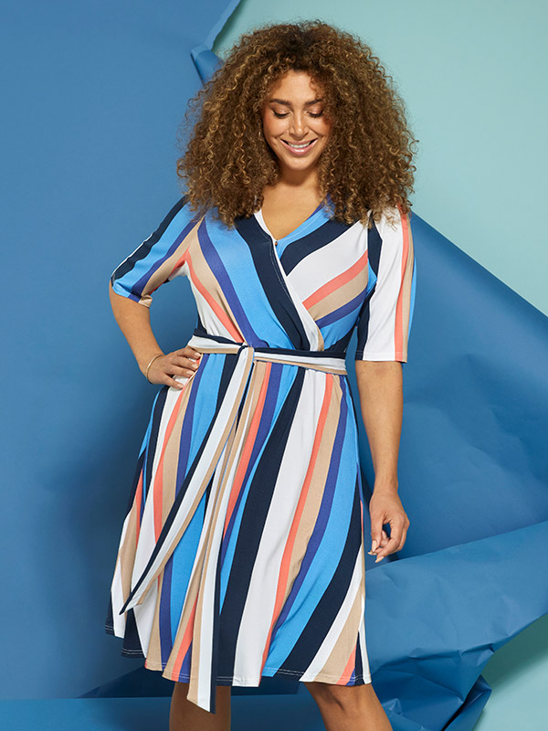 ZH-LILO - Plus Size Mekko fra Zhenzi