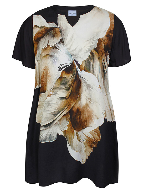 ZH-LIZI - Plus Size Mekko fra Zhenzi