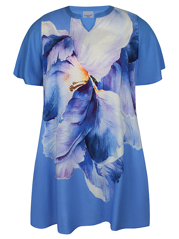 ZH-LIZI - Plus Size Mekko fra Zhenzi