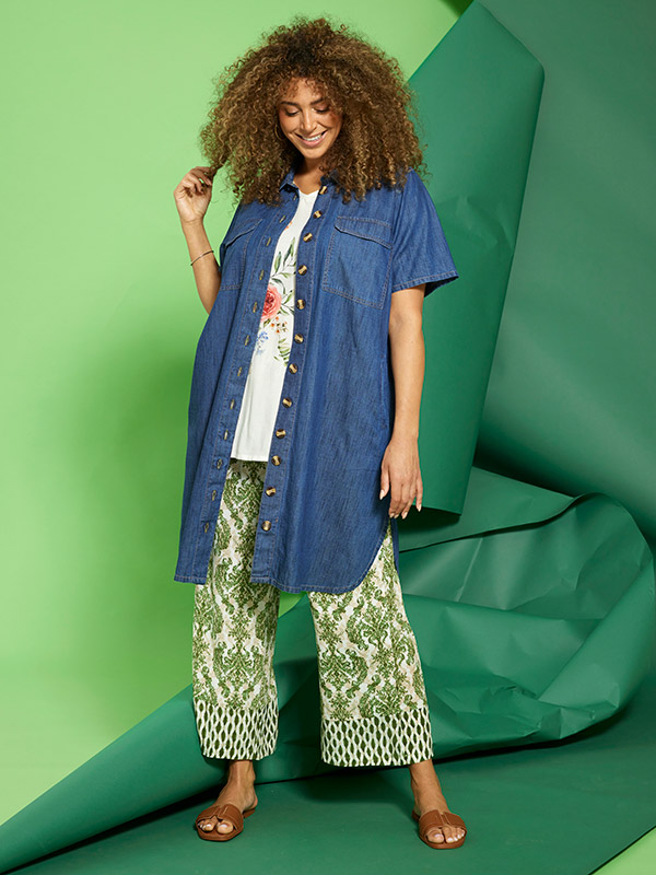 ZH-LUCY - Plus Size Housut fra Zhenzi