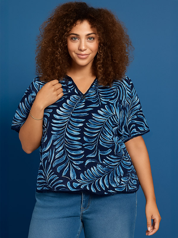 ZH-MACY - Plus Size Pusero fra Zhenzi