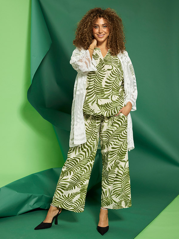 ZH-MACY - Plus Size Housut fra Zhenzi