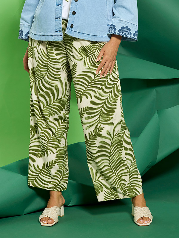 ZH-MACY - Plus Size Housut fra Zhenzi