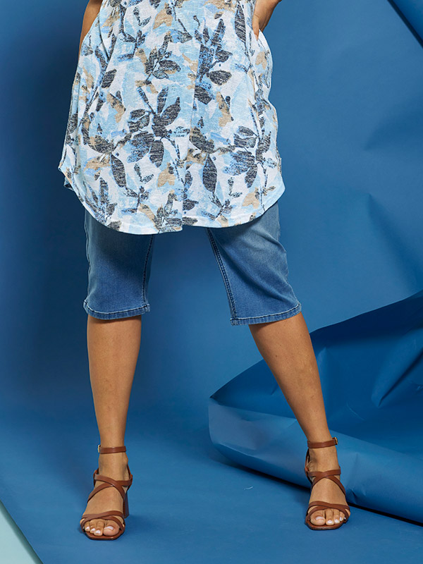 ZH-SALSA - Plus Size Farkut fra Zhenzi