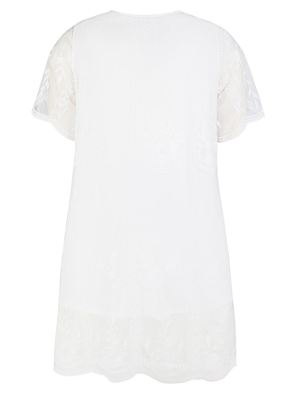 ZH-MYRT - Plus Size Mekko fra Zhenzi