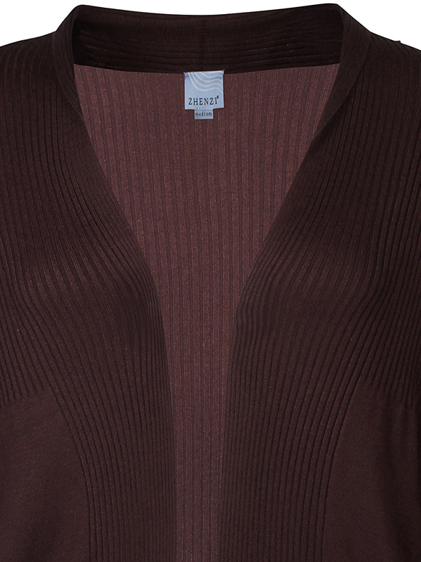 ZH-KOGLE - Plus Size Neuletakki fra Zhenzi