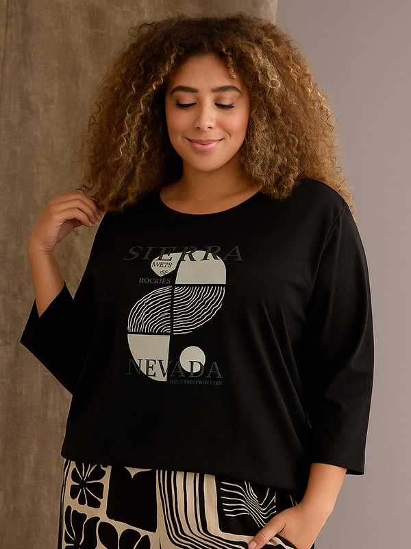 ZH-NOOR - Plus Size Pusero fra Zhenzi