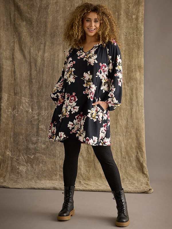 ZH-BLAKELY - Plus Size Leggingsit fra Zhenzi