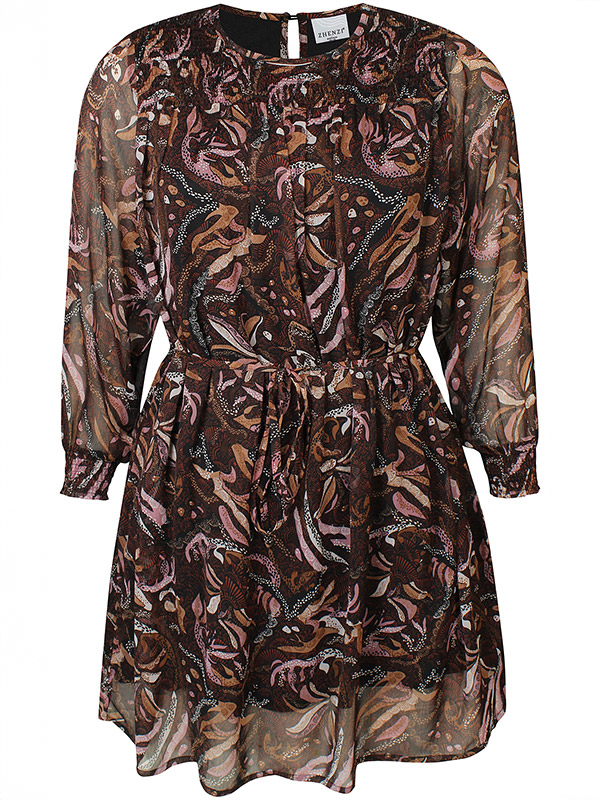 ZH-OLAR - Plus Size Mekko fra Zhenzi
