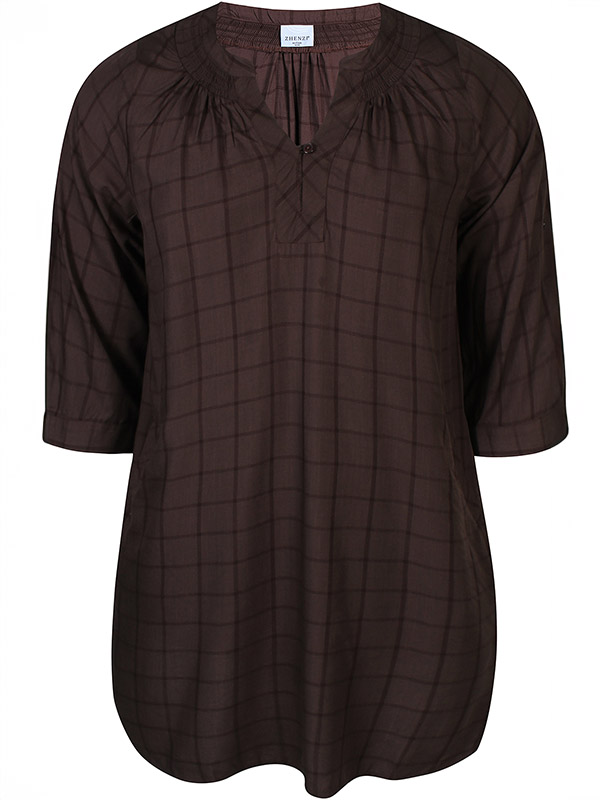 ZH-OPAL - Plus Size Tunic fra Zhenzi