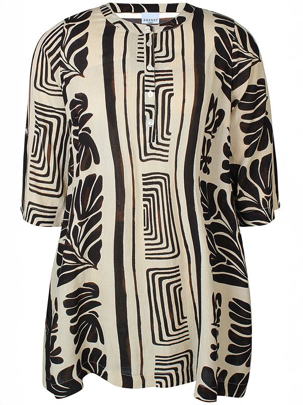 ZH-ORAH - Plus Size Tunic fra Zhenzi