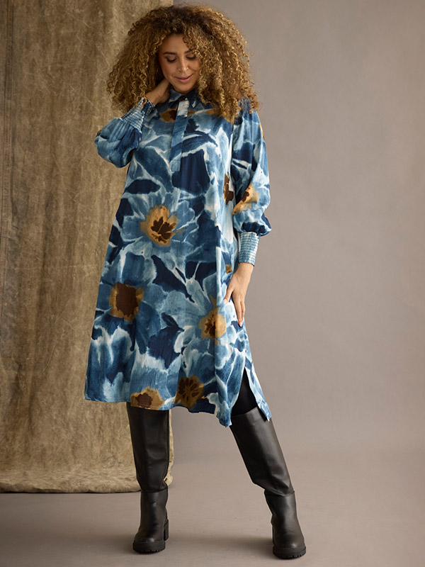 ZH-PERI - Plus Size Mekko fra Zhenzi