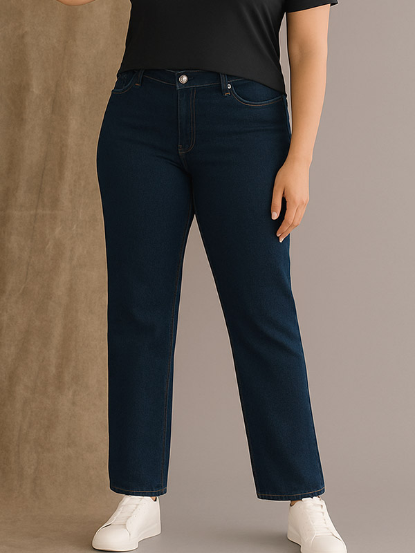 ZH-SALSA - Plus Size Farkut fra Zhenzi