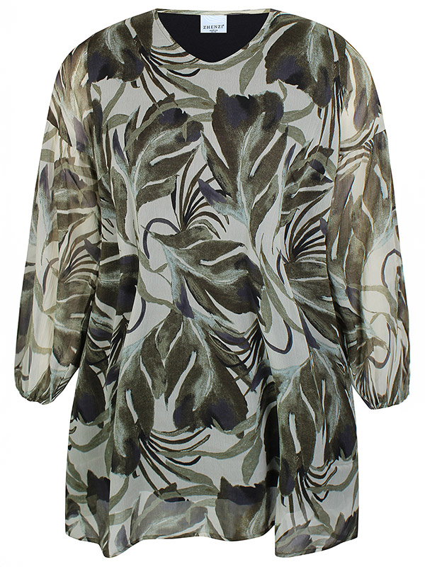 ZH-SEYA - Plus Size Tunic fra Zhenzi