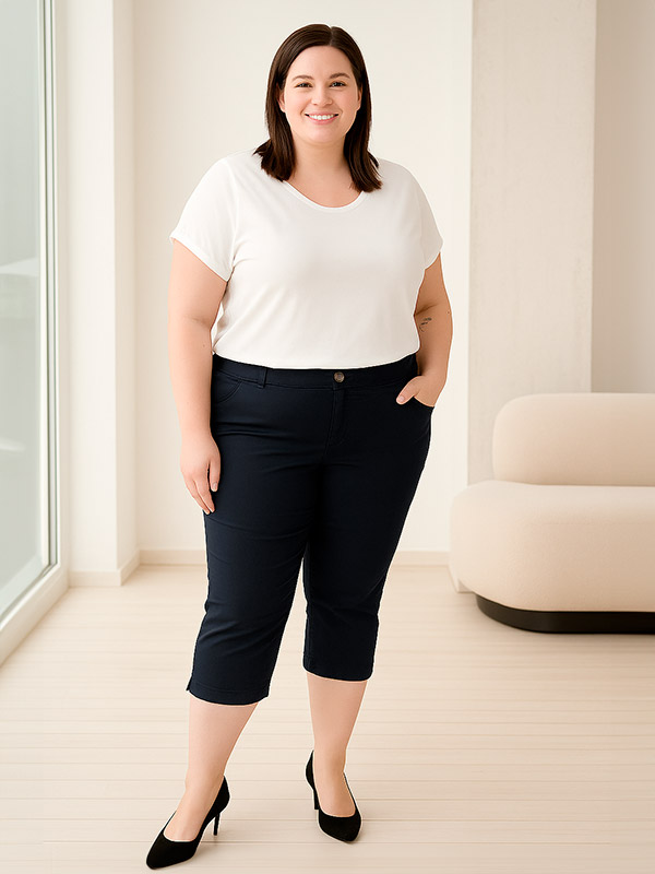 TWIST - Plus Size Housut fra Zhenzi