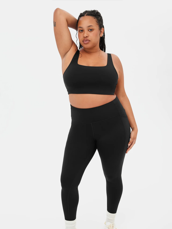 POCKET  - Plus Size Treenitightsit fra Girlfriend Collective