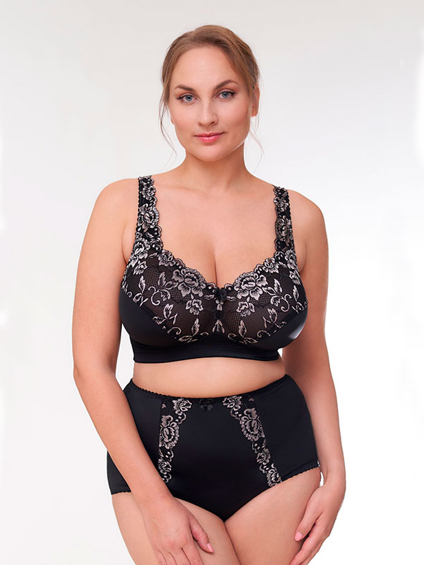 BEATE WIRELESS - Plus Size Ilman kaaria liivit fra Plaisir