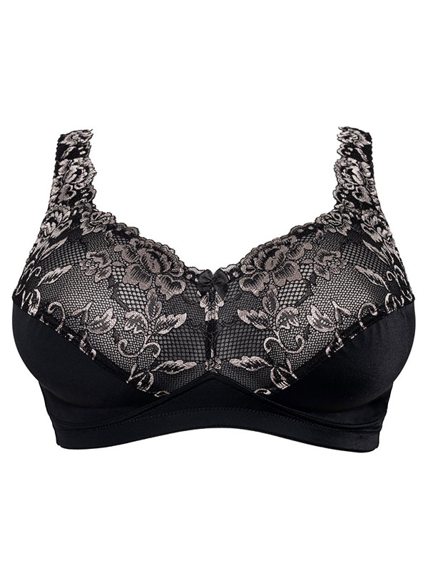 BEATE WIRELESS - Plus Size Ilman kaaria liivit fra Plaisir