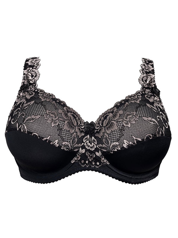 BEATE PLAIN - Plus Size Kaaret liivit fra Plaisir
