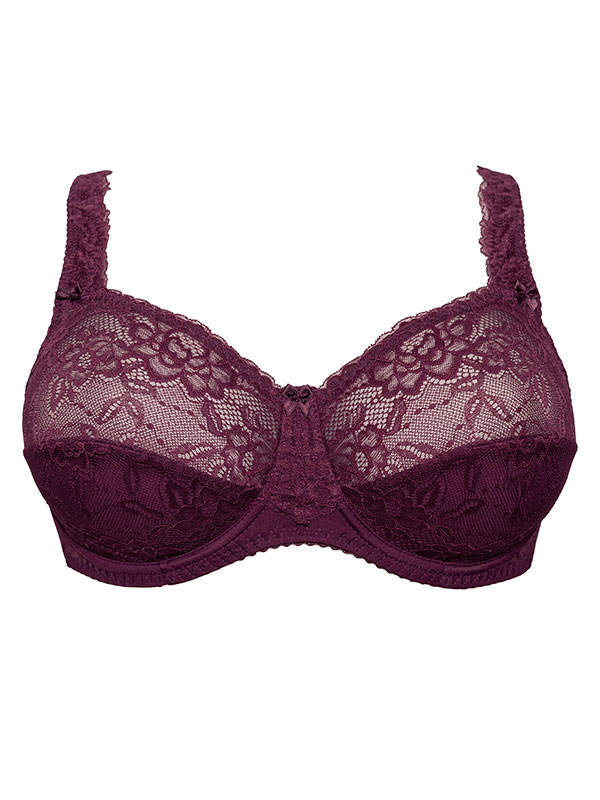 BEATE FULL LACE - Plus Size Kaaret liivit fra Plaisir