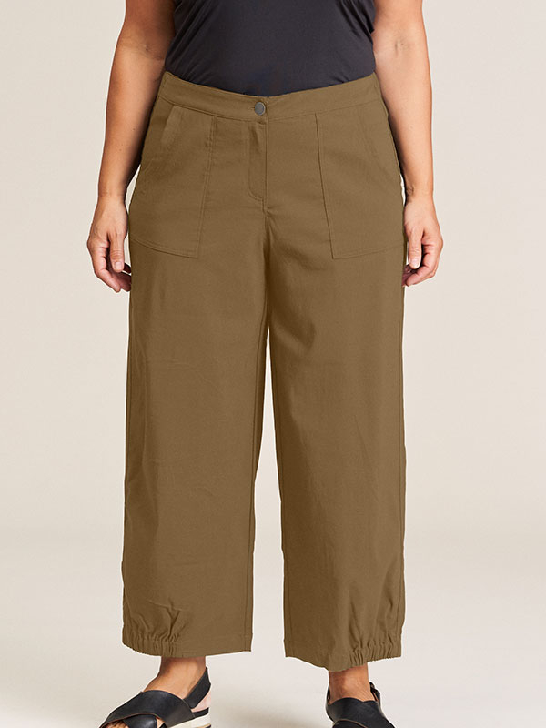 CLARA - Plus Size Housut fra Gozzip