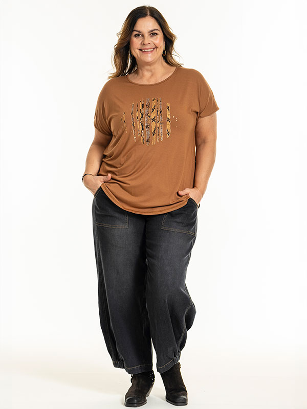 CLARA - Plus Size Farkut fra Gozzip
